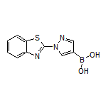 1-(2-Benzothiazolyl)pyrazole-4-boronic Acid