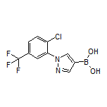 1-[2-Chloro-5-(trifluoromethyl)phenyl]pyrazole-4-boronic Acid