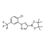 1-[2-Chloro-5-(trifluoromethyl)phenyl]pyrazole-4-boronic Acid Pinacol Ester