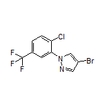 4-Bromo-1-[2-chloro-5-(trifluoromethyl)phenyl]pyrazole