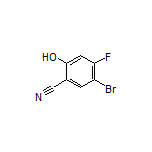 5-Bromo-4-fluoro-2-hydroxybenzonitrile