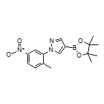 1-(2-Methyl-5-nitrophenyl)pyrazole-4-boronic Acid Pinacol Ester
