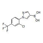 1-[2-Chloro-4-(trifluoromethyl)phenyl]pyrazole-4-boronic Acid