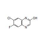 7-Chloro-6-fluoroquinoxalin-2-ol