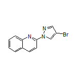 2-(4-Bromo-1-pyrazolyl)quinoline