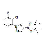 1-(2-Chloro-3-fluorophenyl)pyrazole-4-boronic Acid Pinacol Ester