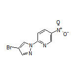 2-(4-Bromo-1-pyrazolyl)-5-nitropyridine