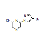 2-(4-Bromo-1-pyrazolyl)-6-chloropyrazine