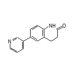 6-(Pyridin-3-yl)-3,4-dihydroquinolin-2(1H)-one