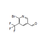6-Bromo-5-(trifluoromethyl)nicotinaldehyde