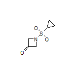 1-(Cyclopropylsulfonyl)azetidin-3-one
