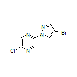 2-(4-Bromo-1-pyrazolyl)-5-chloropyrazine