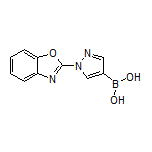 1-(2-Benzoxazolyl)pyrazole-4-boronic Acid