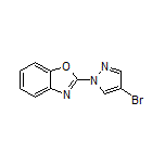 2-(4-Bromo-1-pyrazolyl)benzoxazole
