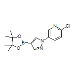 1-(6-Chloro-3-pyridyl)pyrazole-4-boronic Acid Pinacol Ester