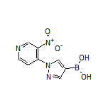 1-(3-Nitro-4-pyridyl)pyrazole-4-boronic Acid