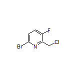 6-Bromo-2-(chloromethyl)-3-fluoropyridine