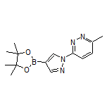 1-(6-Methyl-3-pyridazinyl)pyrazole-4-boronic Acid Pinacol Ester