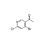 1-(4-Bromo-6-chloropyridin-3-yl)ethanone