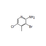 3-Bromo-5-chloro-4-methylpyridin-2-amine