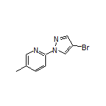 2-(4-Bromo-1-pyrazolyl)-5-methylpyridine