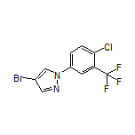 4-Bromo-1-[4-chloro-3-(trifluoromethyl)phenyl]pyrazole