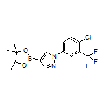 1-[4-Chloro-3-(trifluoromethyl)phenyl]pyrazole-4-boronic Acid Pinacol Ester
