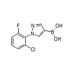 1-(2-Chloro-6-fluorophenyl)pyrazole-4-boronic Acid