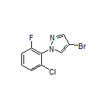 4-Bromo-1-(2-chloro-6-fluorophenyl)pyrazole