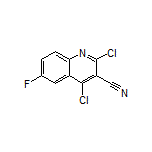 2,4-Dichloro-6-fluoroquinoline-3-carbonitrile