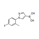 1-(4-Fluoro-2-methylphenyl)pyrazole-4-boronic Acid