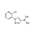 1-(2-Chloro-3-pyridyl)pyrazole-4-boronic Acid