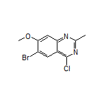 6-Bromo-4-chloro-7-methoxy-2-methylquinazoline