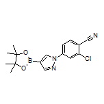 1-(3-Chloro-4-cyanophenyl)pyrazole-4-boronic Acid Pinacol Ester
