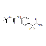 2-[4-(Boc-amino)phenyl]-2,2-difluoroacetic Acid