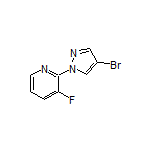 2-(4-Bromo-1-pyrazolyl)-3-fluoropyridine