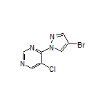 4-(4-Bromo-1-pyrazolyl)-5-chloropyrimidine