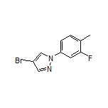 4-Bromo-1-(3-fluoro-4-methylphenyl)pyrazole