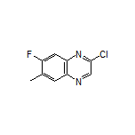 2-Chloro-7-fluoro-6-methylquinoxaline