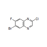 6-Bromo-2-chloro-7-fluoroquinoxaline