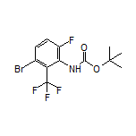 3-Bromo-N-Boc-6-fluoro-2-(trifluoromethyl)aniline