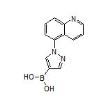 1-(5-Quinolyl)pyrazole-4-boronic Acid