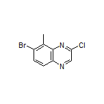 7-Bromo-2-chloro-8-methylquinoxaline