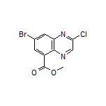Methyl 7-Bromo-2-chloroquinoxaline-5-carboxylate