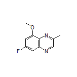 6-Fluoro-8-methoxy-2-methylquinoxaline