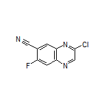 3-Chloro-7-fluoroquinoxaline-6-carbonitrile