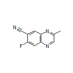 7-Fluoro-3-methylquinoxaline-6-carbonitrile