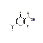 4-(Difluoromethyl)-2,6-difluorobenzoic Acid