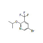 5-Bromo-2-isopropoxy-3-(trifluoromethyl)pyridine