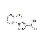 1-(2-Methoxypyridin-3-yl)pyrazole-4-boronic Acid